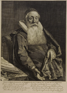 872 Portret van G. de Bouma, 1579-1658, 1600-1700
