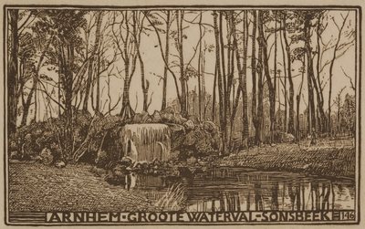 127 Arnhem-Groote waterval-Sonsbeek, ca. 1900
