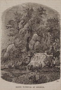 130 Kleine waterval op Sonsbeek, 1840-1870
