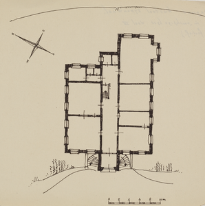 169 Plattegrond kasteel Zypendaal, 1900-2000