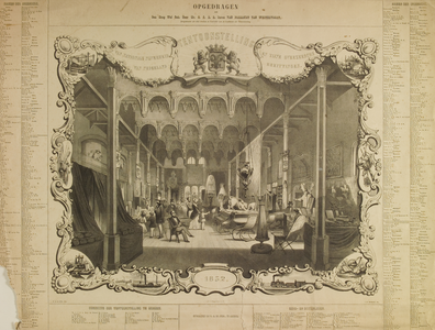 38 Tentoonstellingszaal in Arnhem, 1852