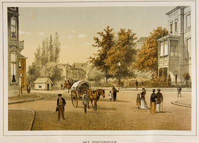 1505-III-46rood-0007 Het Stationsplein, 1880