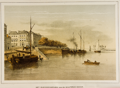 1505-III-46rood-0008 Het Roermondsplein van de schipbrug gezien, 1880