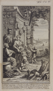 1505-VI-16D-0001 Zinnebeeldige prent van de Provincie Gelderland, 2 juni 1741