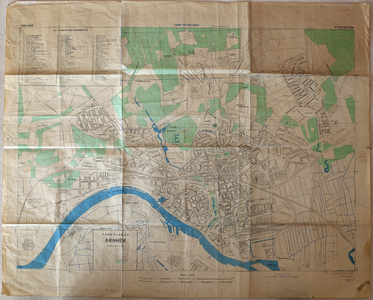 367 'Town Plan of Arnhem , februari 1945