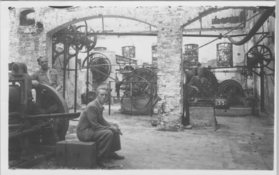 151 Papierfabriek Pannekoek, Kamperdijk, 1945