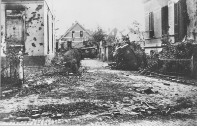 79 Fangmanweg hoek Weverstraat, 1945