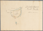 123 Plan der rijks militaire gronden behoorende tot de Grebbe L:inie in de gemeente Bunschoten, 1847