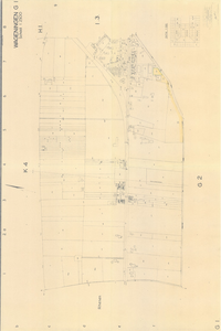 16-0007 Kadastrale plans van het gebied van het Dijkschap Grebbedijk in de gemeenten Rhenen en Wageningen, met ...