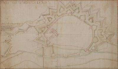 3422 Plan van de stad Arnhem, 1753-00-00