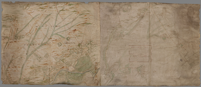 4613 Schependom van Arnhem. Copie naar de kaart van Nic. van Geelkerken uit 1650, 1725-00-00