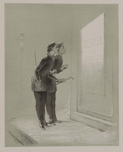 4198-0021 Vóórspoorhistorische schets. II. Relâche!!, 1873