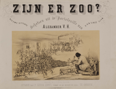 4199-0001 Titelplaat. Zijn er Zoo?, 1851, 1875