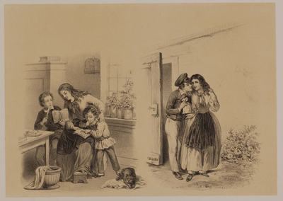 4199-0042 II. Een goede zuster en voor een zak lekkers, 1851, 1875