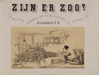 4200-0001 Titelplaat Zijn er Zoo?, 1852, 1875