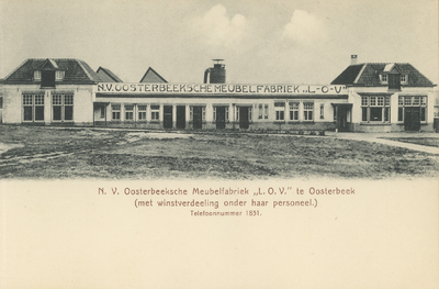 1393-0005 N.V. Oosterbeeksche meubelfabriek L.O.V. te Oosterbeek (met winstverdeeling onder haar personeel.) , 1913-1935