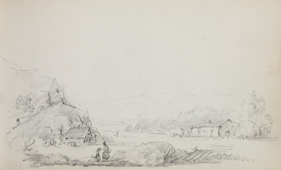 89.03-0013 Berglandschap, 1850-1860