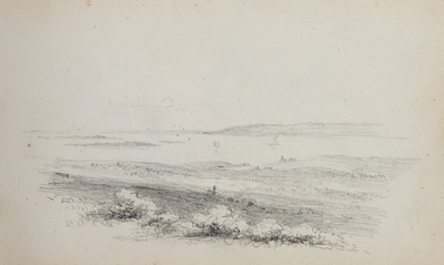 89.03-0046 Rivierlandschap, 1850-1860