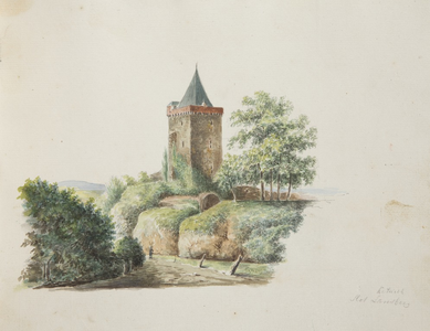 89.04-0014 Ketwich : Slot Lansberg, 1850-1860