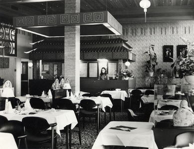 11 Chinees Restaurant Le Mandarin, Velperplein 16 Arnhem, 1968
