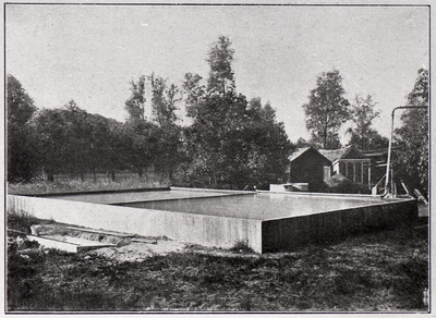 5.01-0003 Bassin bij stoomblekerij De Kolk in Amersfoort, 1920-1930