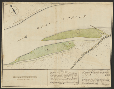 285 Percelen aangewonnen land onder Wamel, 1743