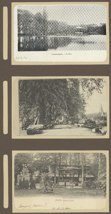 39-0010 Drie prentbriefkaarten van verschillende locaties in Zutphen, 1900-1910