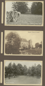 39-0026 Drie prentbriefkaarten van verschillende locaties in Hengelo, Vorden en Hernen, 1900-1910
