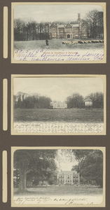 39-0032 Drie prentbriefkaarten van kastelen bij Barneveld en Amersfoort, 1900-1910