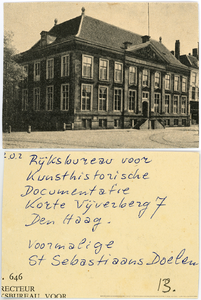6-0015 Rijksbureau voor Kunsthistorische Documentatie, Korte Vijverberg 7, Den Haag , 1935-1950