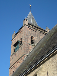 457 spits kerk met dak schip Nederlands Hervormde kerk van Beekbergen, 22-03-2012