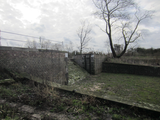 5843 De Oude Sluis gelegen in het oude kanaal van Sint Andries, naast het fort Sint Andries, 30-01-2013