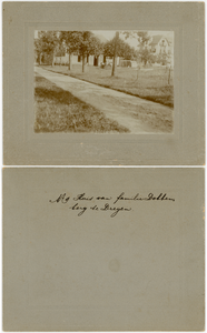 114 N.9 huis van familie Dobbenberg te Dreijen , ca.1900