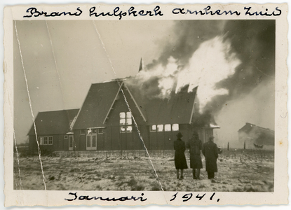 1 Brand hulpkerk Arnhem Zuid, 05-01-1941