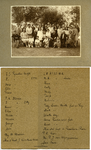 23 Familiefoto met in het midden Elisabeth Adrienne Sleijster-Etty en, derde van links op de achterste rij, J.A.C. ...