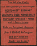 1-0021 Strooibiljet Deutschlands Zukunft , voorzijde, 1945