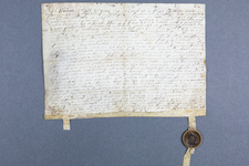 104 Transportbrief, gepasseerd voor plaatsvervangend richter Herman Cost te Borne, waarbij Cornelis Gerritsen en ...