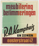5 Ontwerp van een reclamebord, 1949-1950