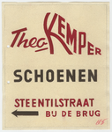 9 Ontwerp van een reclamebord, 1949-1950