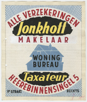 2 Ontwerp van een reclamebord, 1952-1953