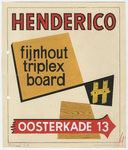 5 Ontwerp van een reclamebord, 1955-1956