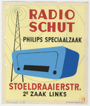 9 Ontwerp van een reclamebord, 1955-1956