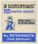 19 Ontwerp van een reclamebord, 1955-1956