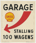 17 Ontwerp van een reclamebord, 1957-1958