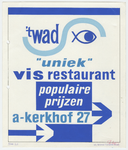 2 Ontwerp van een reclamebord, 1968-1969