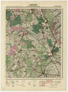 1319 Topografische Karte der Niederlande 1:50.000 : Sonderausgabe : 17 Ost. Beilen : Middenboven: Ausgabe Nr. 3, Stand: ...
