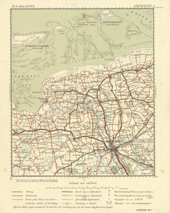 2608 Bl. 4 Atlas A.N.W.B. : Groningen : Noordwestelijk gedeelte van de provincie Groningen, 1917