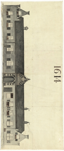 6698 1614 Groningen, Latijnsche school : Academiegebouw, 1614-1850