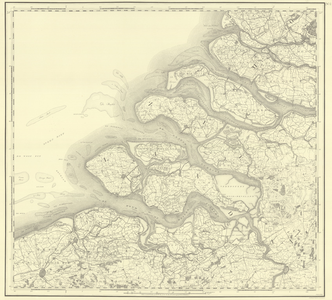 7412 No.I : Blad met de kaart van de provincie Zeeland van de Choro-topografische kaart der noordelijke provinciën van ...