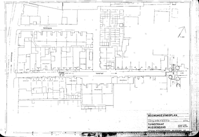 2413 Woonomgevingsplan Tuinstraat/Mussengang, inventarisatie : - / J.A.B. (Tekenaar), 1984